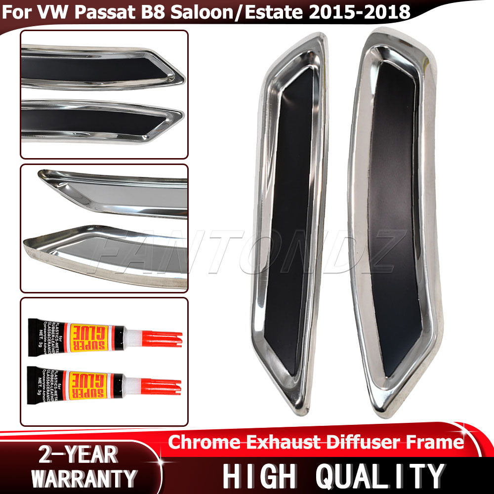 Outdoor Furniture Rh - Chrome Exhaust Diffuser Frame For VW