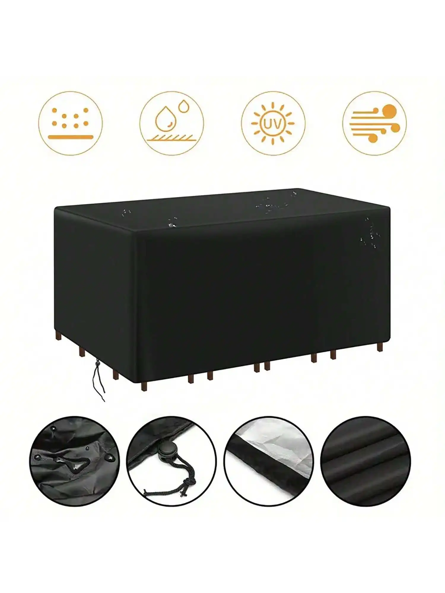 Outdoor Furniture Cover - Multi-Size Outdoor Patio Garden Furniture Waterproof