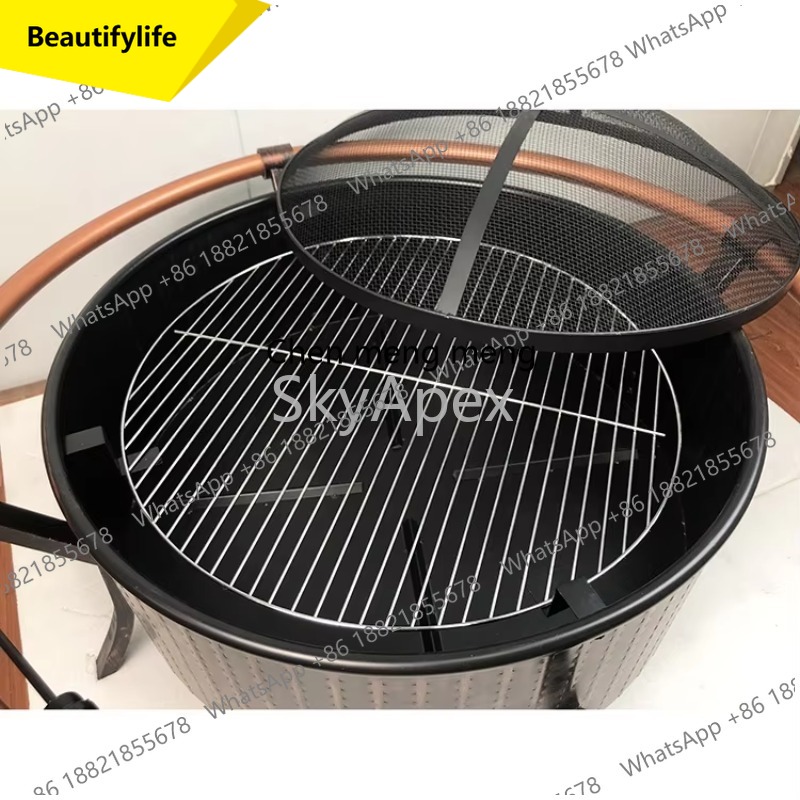 Fire Pit Bowl - A55 Smokeless Steel Fire Pit Bowl