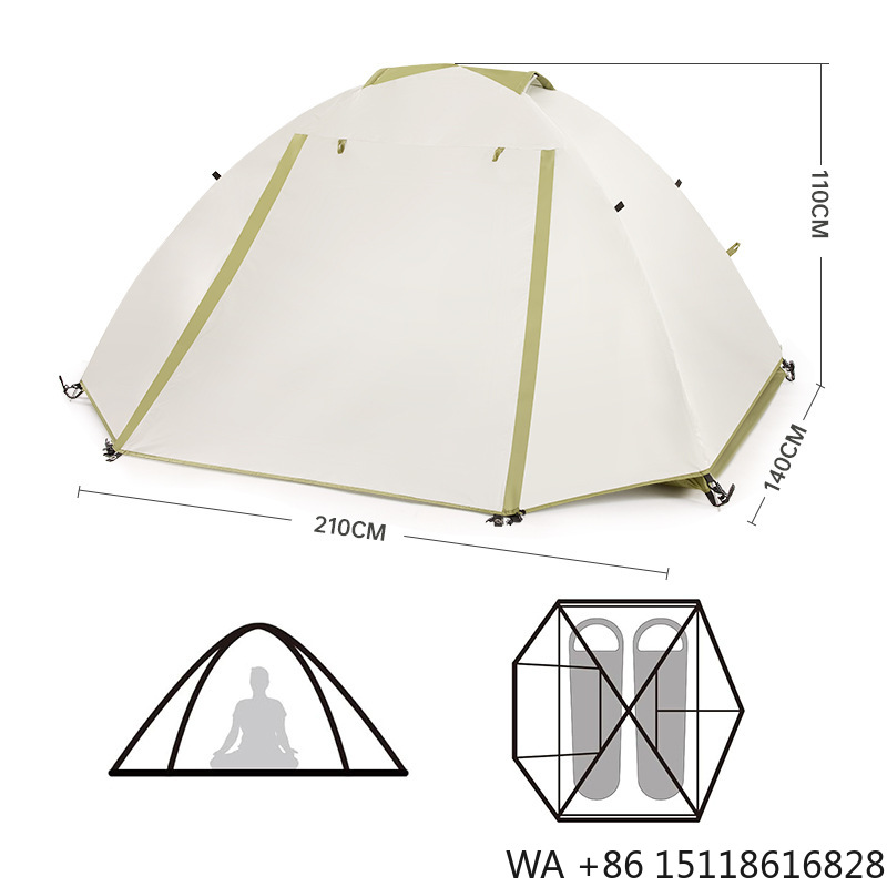 Outdoor Furniture Waterproof - Hiking Mountaineering Trekking Camping Tent Double-Layer