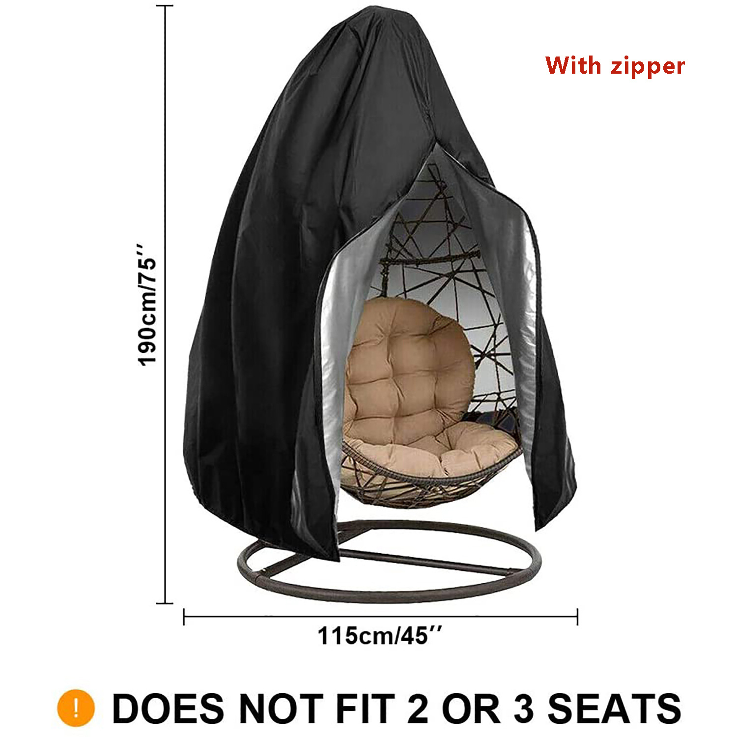 1 Piece Hanging Egg Chair Swin - Outdoor Furniture Egg Chair ulasan dan harga