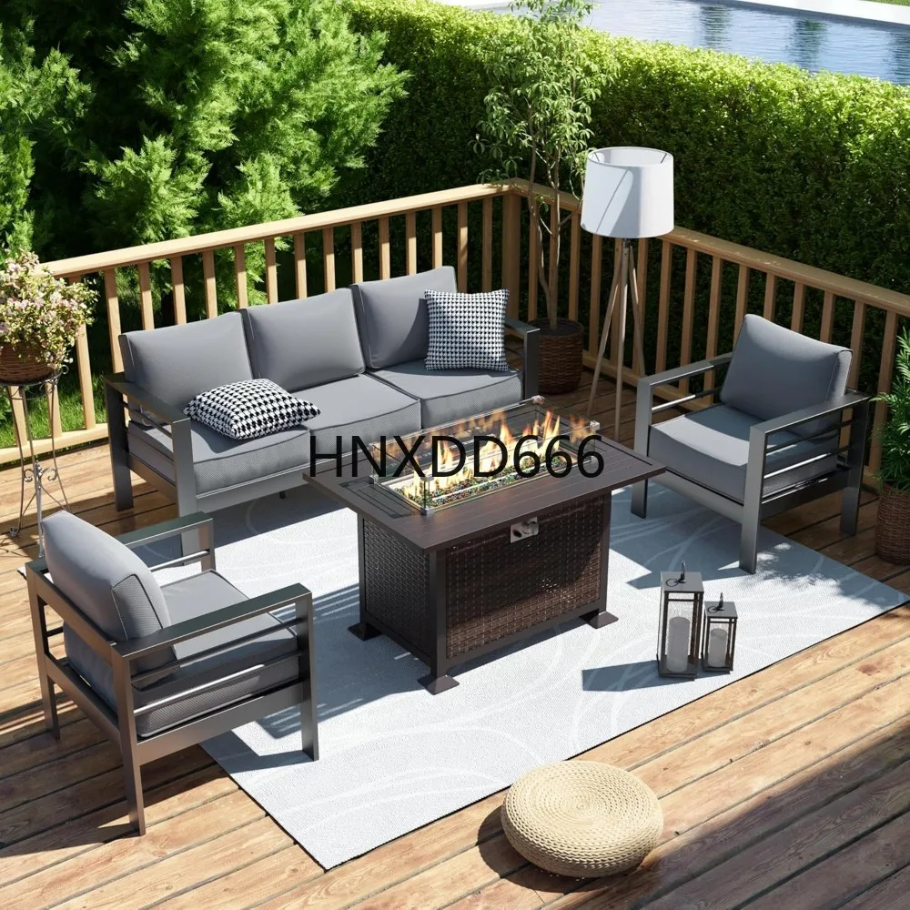 Patio Furniture Set with Fire  - Outdoor Furniture With Fire Pit Table ulasan dan harga