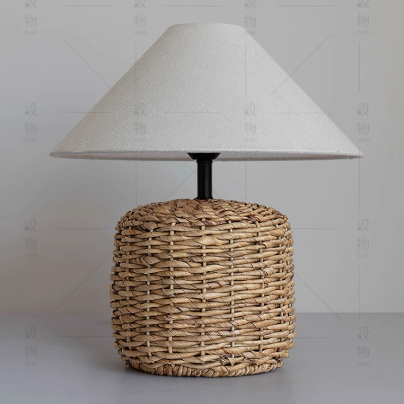 Handmade Woven E27 Table Lamp  - Outdoor Furniture Rh ulasan dan harga