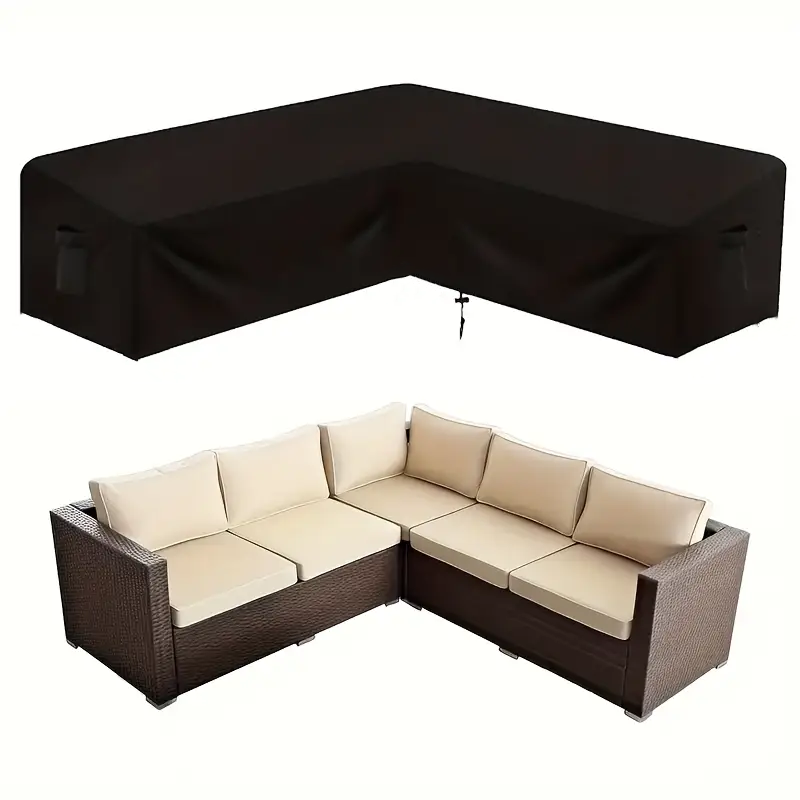 eavy-Duty Outdoor V-Shaped Fur - Outdoor Furniture Cover ulasan dan harga