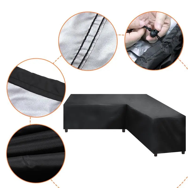 eavy-Duty Outdoor V-Shaped Fur - Outdoor Furniture Cover ulasan dan harga