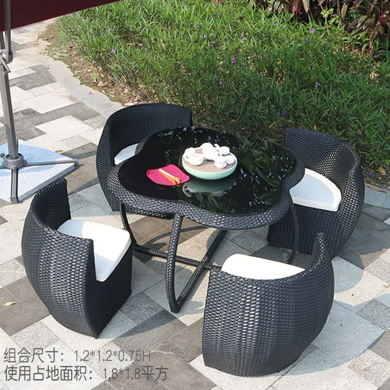 DSA outdoor rattan table and c - Outdoor Furniture In Store ulasan dan harga