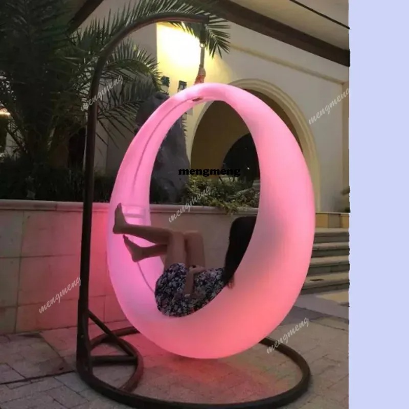 Led Lighting Outdoor Villa Led - Outdoor Furniture Egg Chair ulasan dan harga