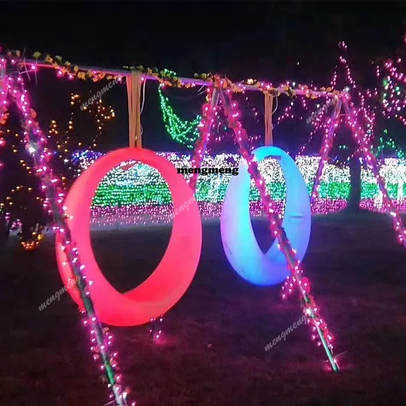 Led Lighting Outdoor Villa Led - Outdoor Furniture Egg Chair ulasan dan harga