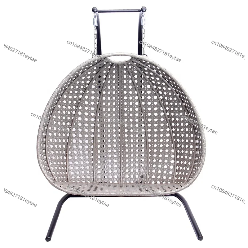 Modern Outdoor Patio Grey Wick - Outdoor Furniture Egg Chair ulasan dan harga