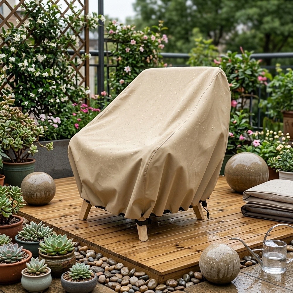 Waterproof Patio Chair Cover O - Outdoor Furniture Cover ulasan dan harga