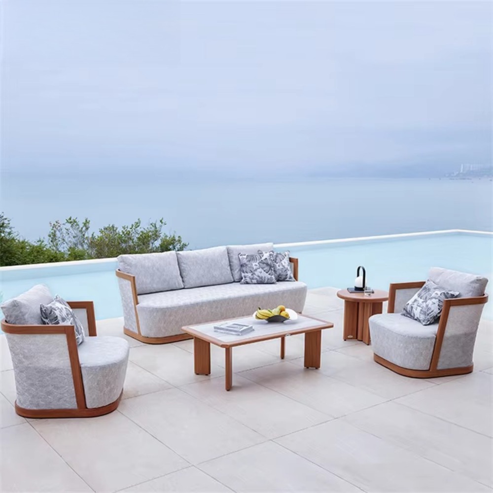 Modern Outdoor Aluminum Sofa G - Outdoor Furniture Quality ulasan dan harga