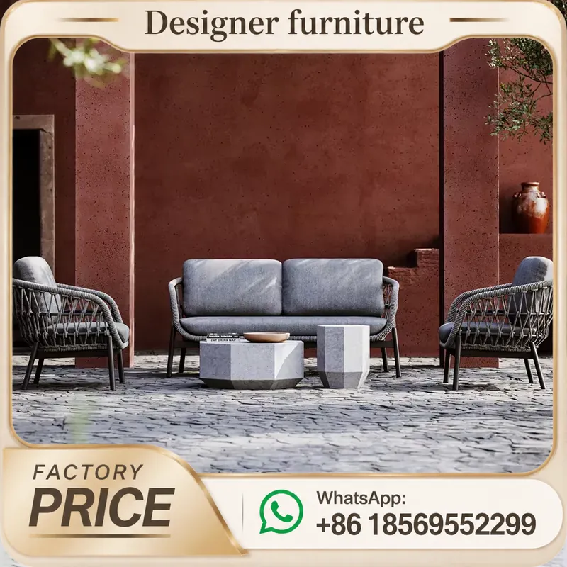 Outdoor Rope Weaving Sofa Set  - Outdoor Furniture Durable ulasan dan harga