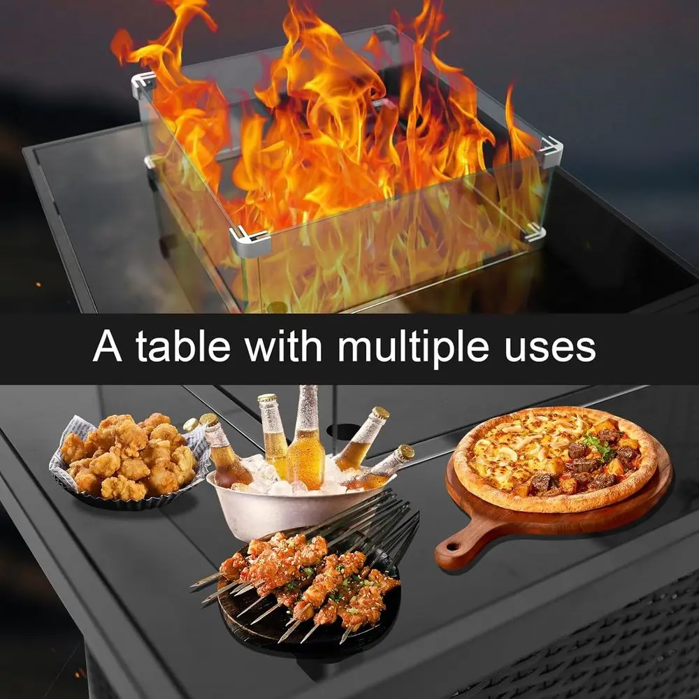 Wicker Outdoor Patio Furniture - Outdoor Furniture With Fire Pit Table ulasan dan harga