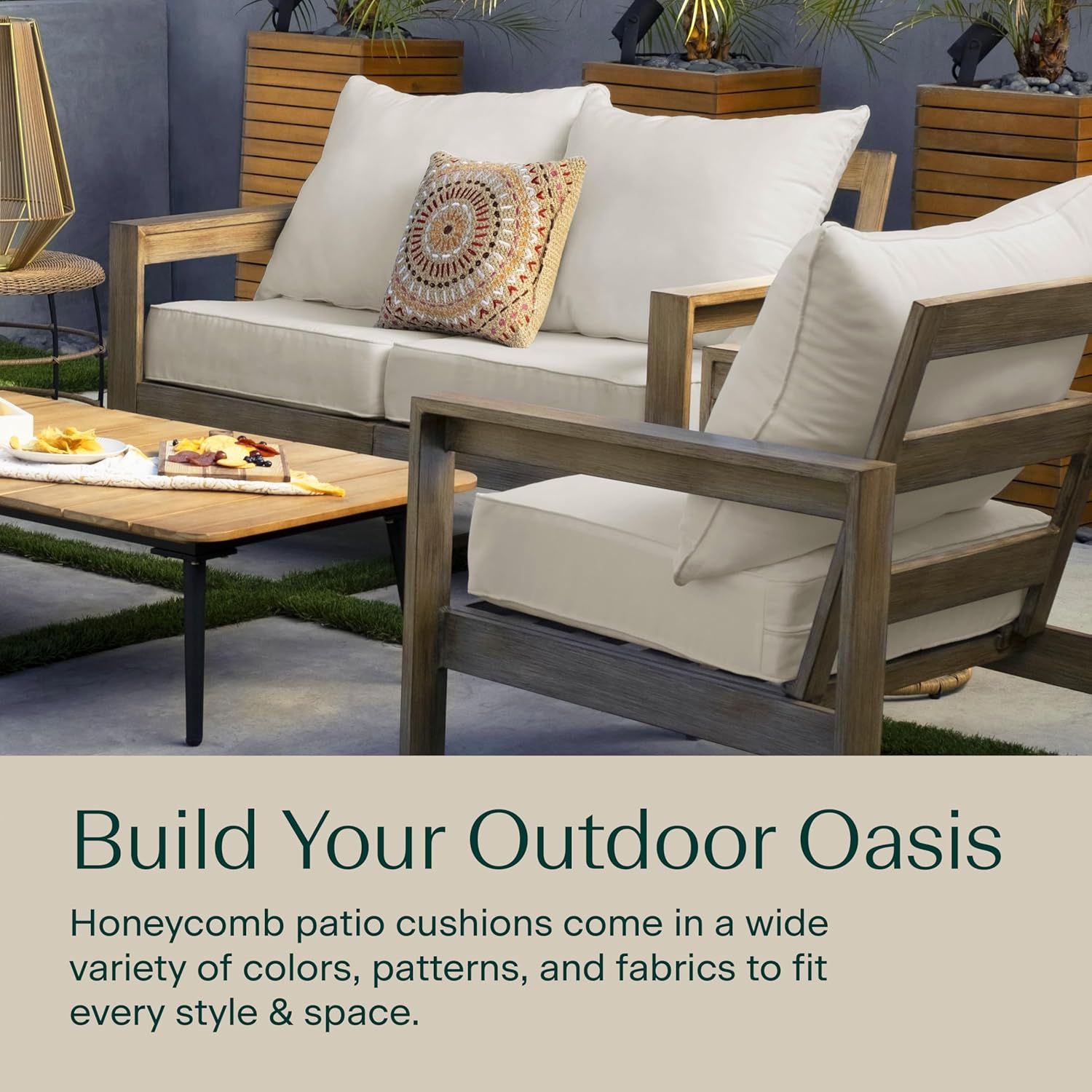 Outdoor Patio Furniture, Solid - Outdoor Furniture Cover ulasan dan harga
