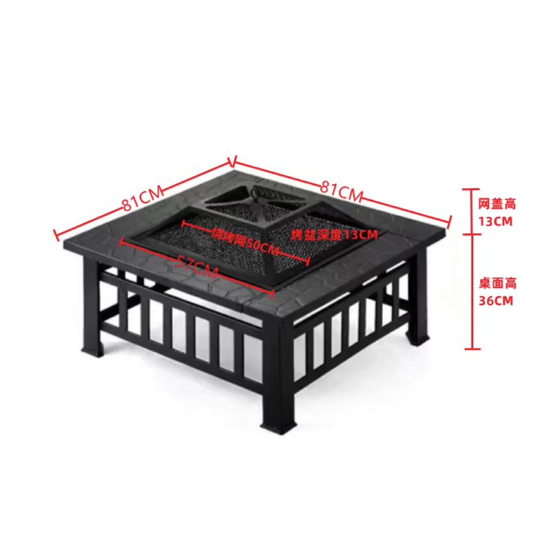 Outdoor Fire Pit Metal Bowl Fi - Fire Pit Bowl ulasan dan harga
