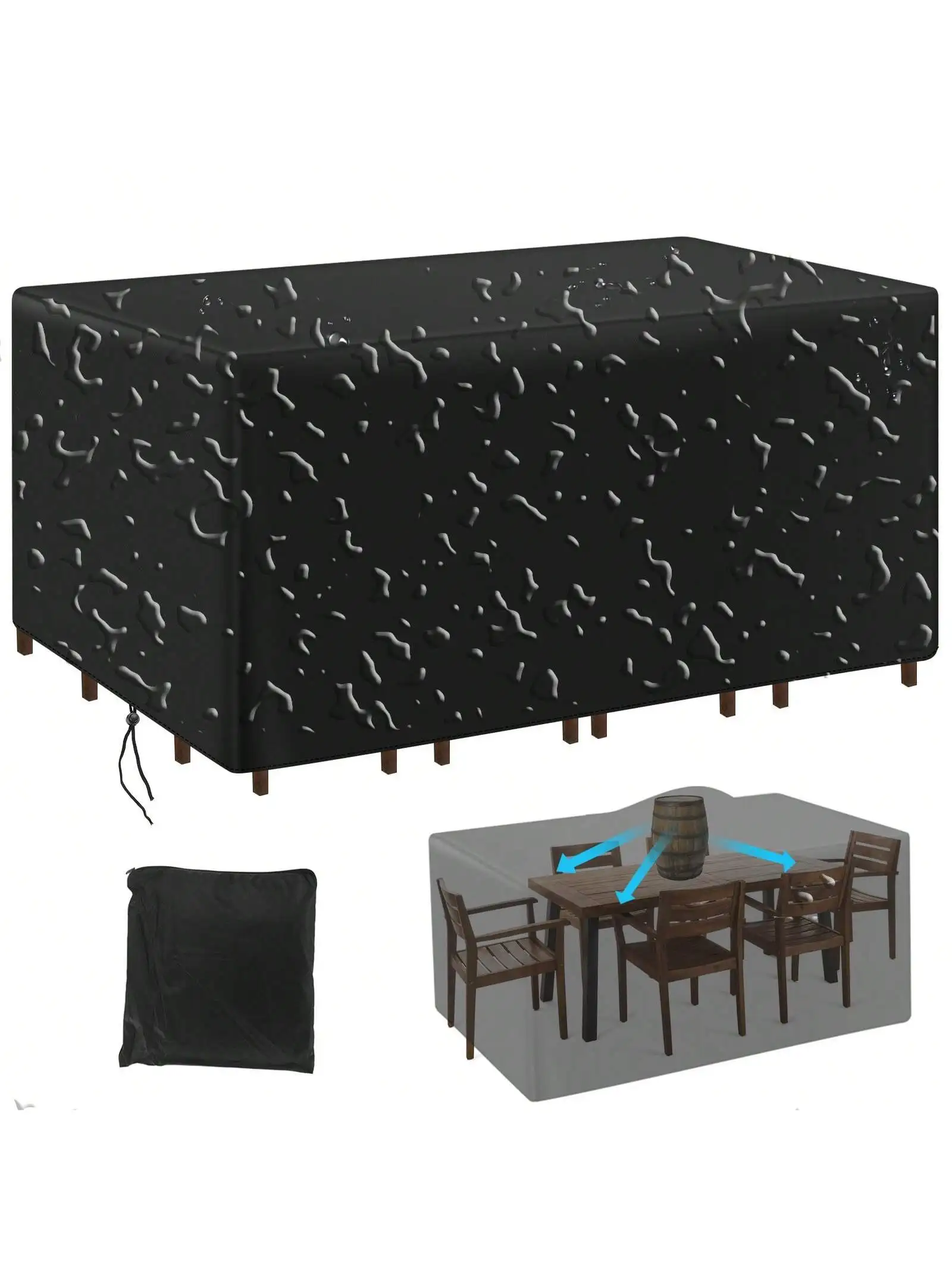 Multi-Size Outdoor Patio Garde - Outdoor Furniture Cover ulasan dan harga