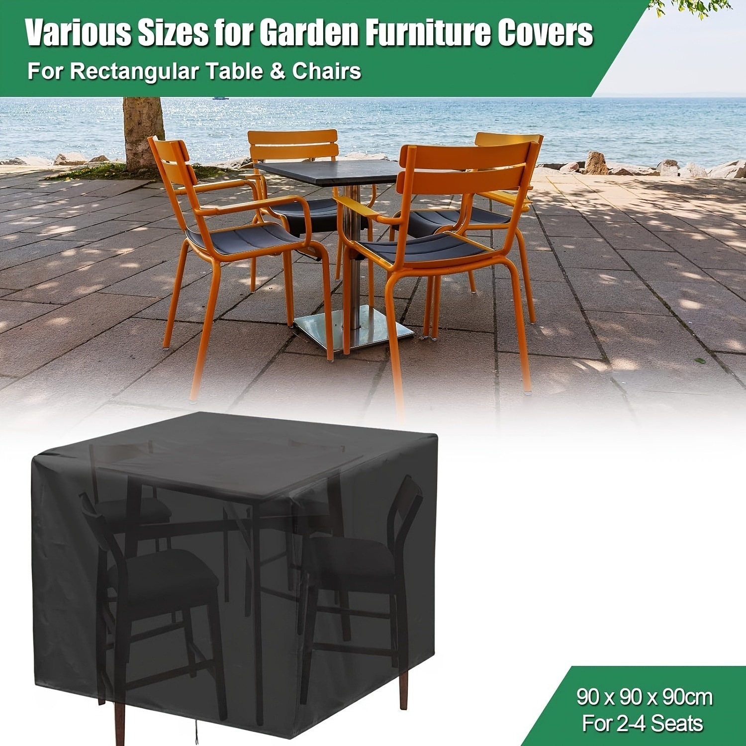 Heavy-Duty 210D Outdoor Garden - Outdoor Furniture Cover ulasan dan harga