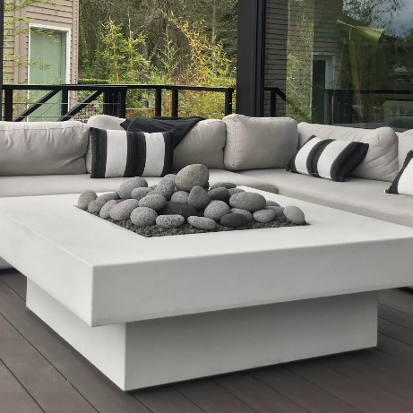Outdoor Sofa Set Fire Pit Tabl - Outdoor Furniture With Fire Pit Table ulasan dan harga