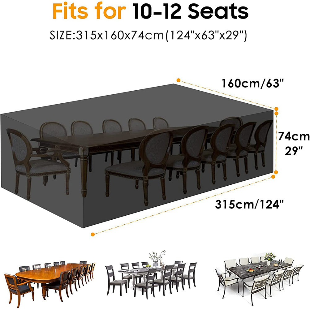 Waterproof Garden Table Cover  - Outdoor Furniture Cover ulasan dan harga