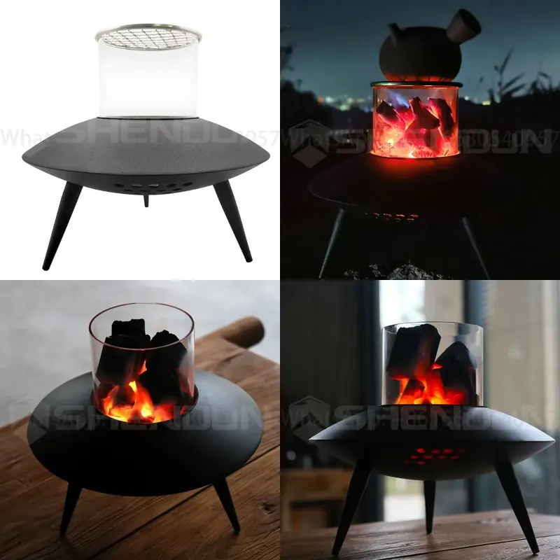 Fire Stove Carbon Burning Meta - Fire Pit Bowl ulasan dan harga