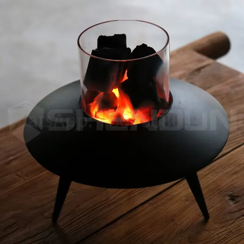 Fire Stove Carbon Burning Meta - Fire Pit Bowl ulasan dan harga