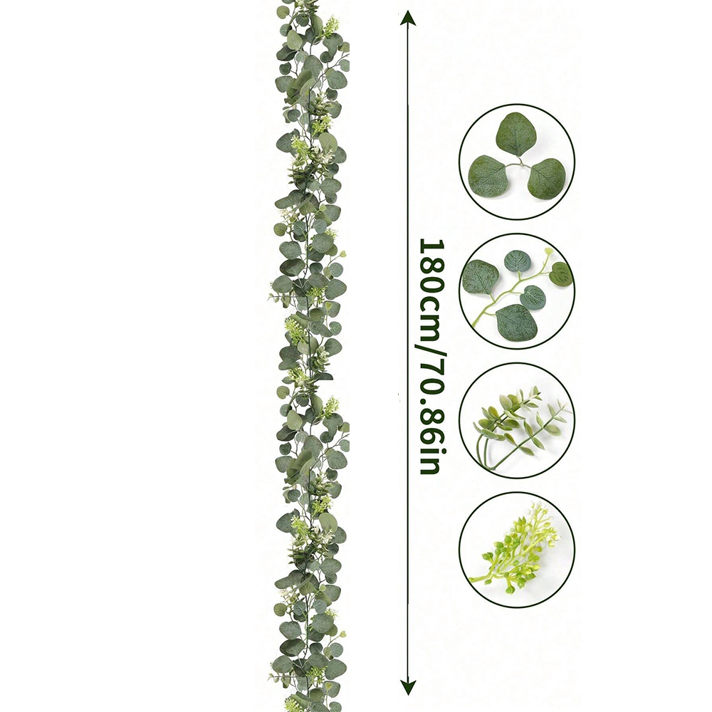 Artificial Eucalyptus Garland  - Outdoor Furniture Rh ulasan dan harga