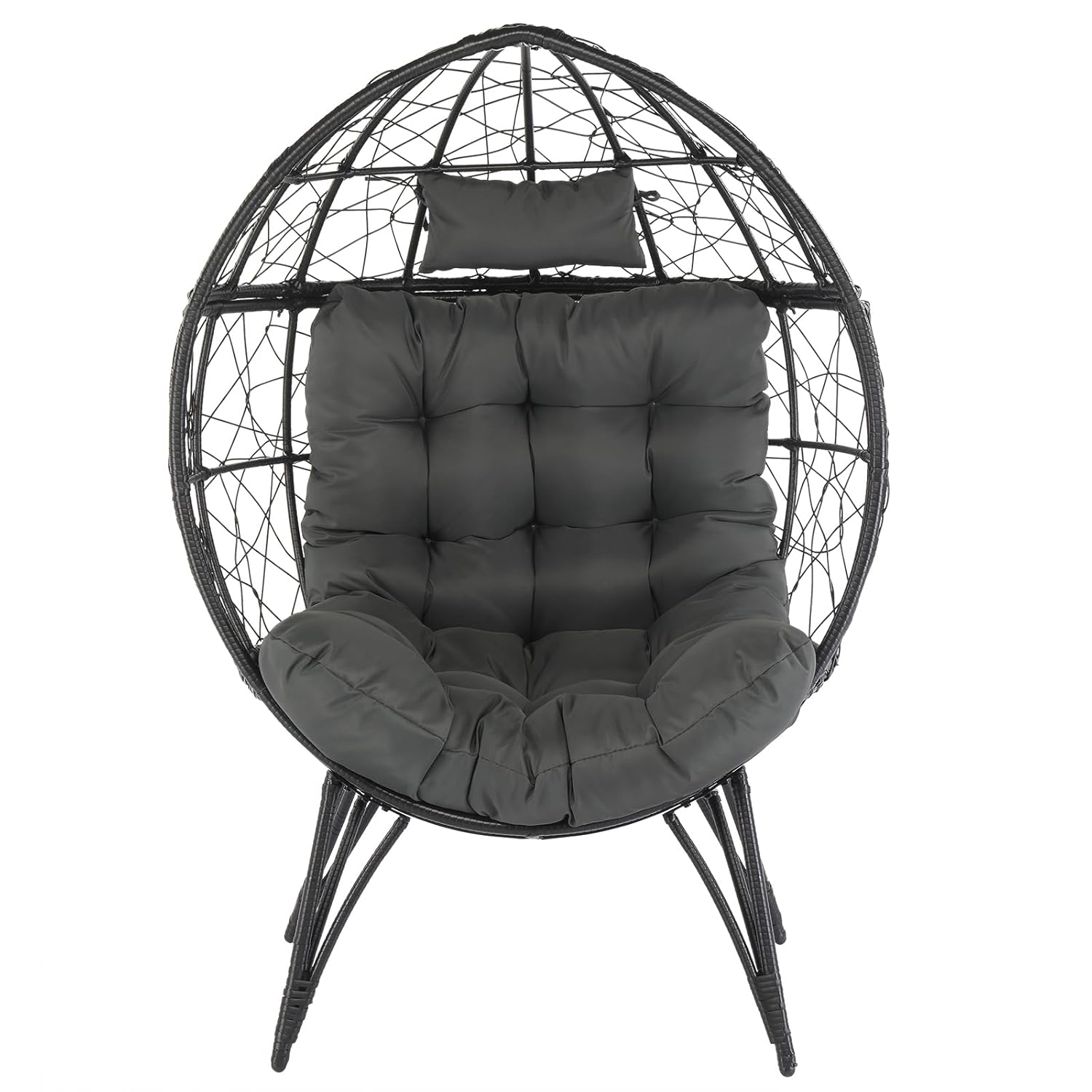 Oversized Wicker Egg Chair Cus - Outdoor Furniture Egg Chair ulasan dan harga