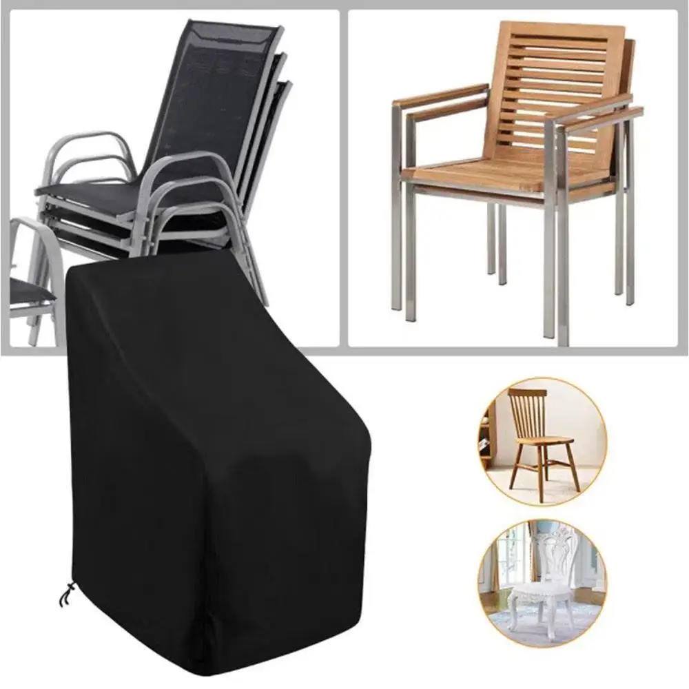 Stacked Chair Dust Cover Stora - Outdoor Furniture Cover ulasan dan harga