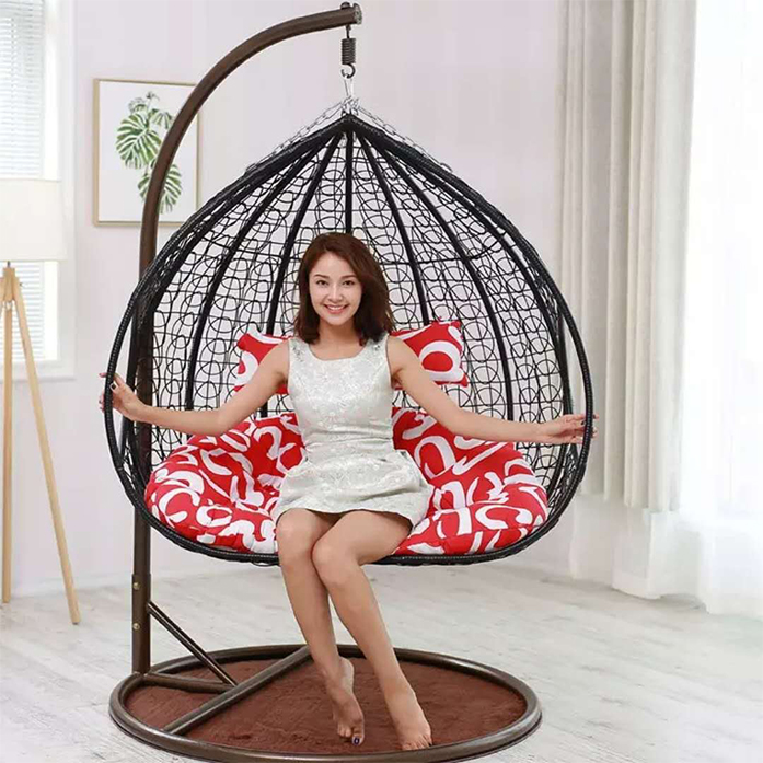 Egg Shaped Rattan Wicker Campi - Outdoor Furniture Egg Chair ulasan dan harga