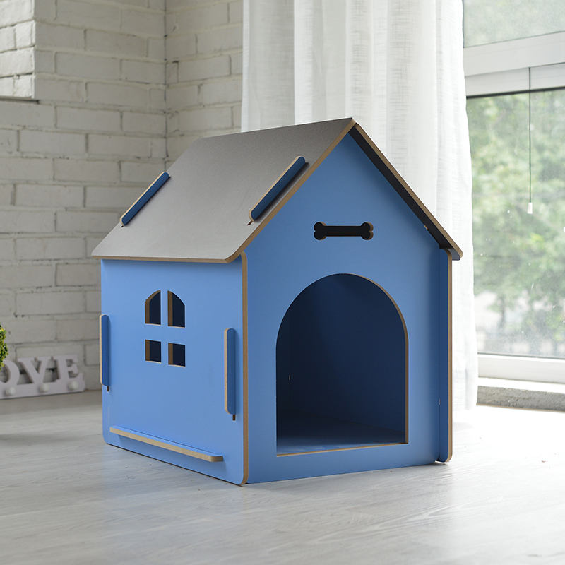 Custom Wooden Dog House Indoor - Outdoor Furniture Durable ulasan dan harga