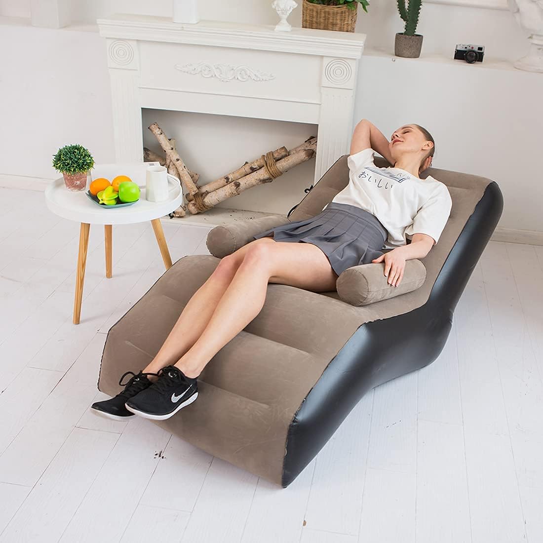 Folding Lazy Sofa,Inflatable L - Outdoor Furniture Durable ulasan dan harga