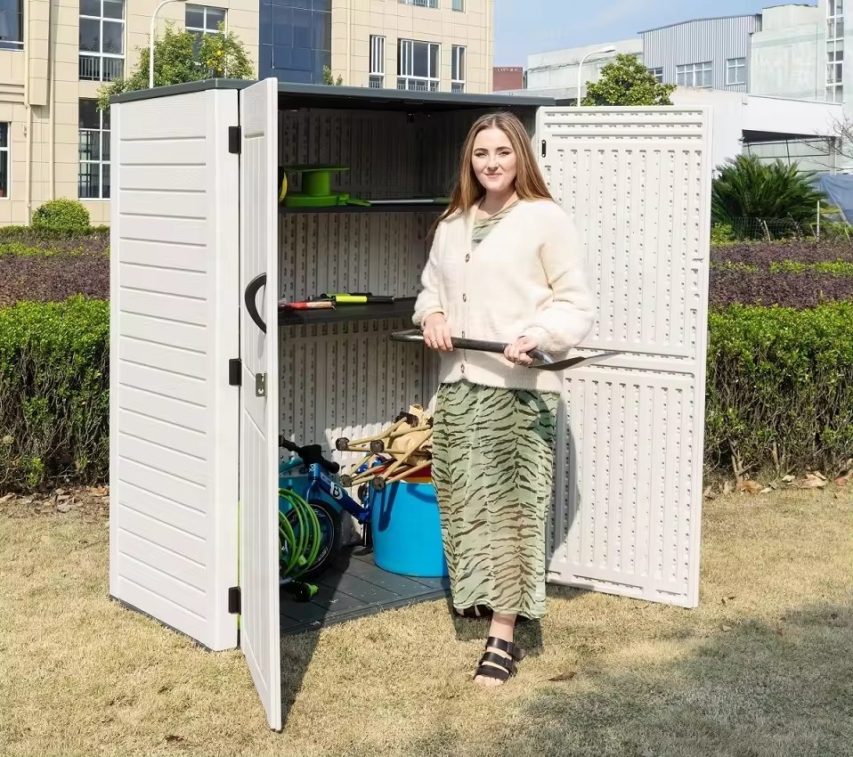 outdoor storage cabinets, vert - Outdoor Furniture In Store ulasan dan harga