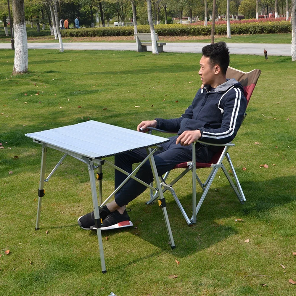 Ultra-Light Aluminum Folding T - Outdoor Furniture In Store ulasan dan harga