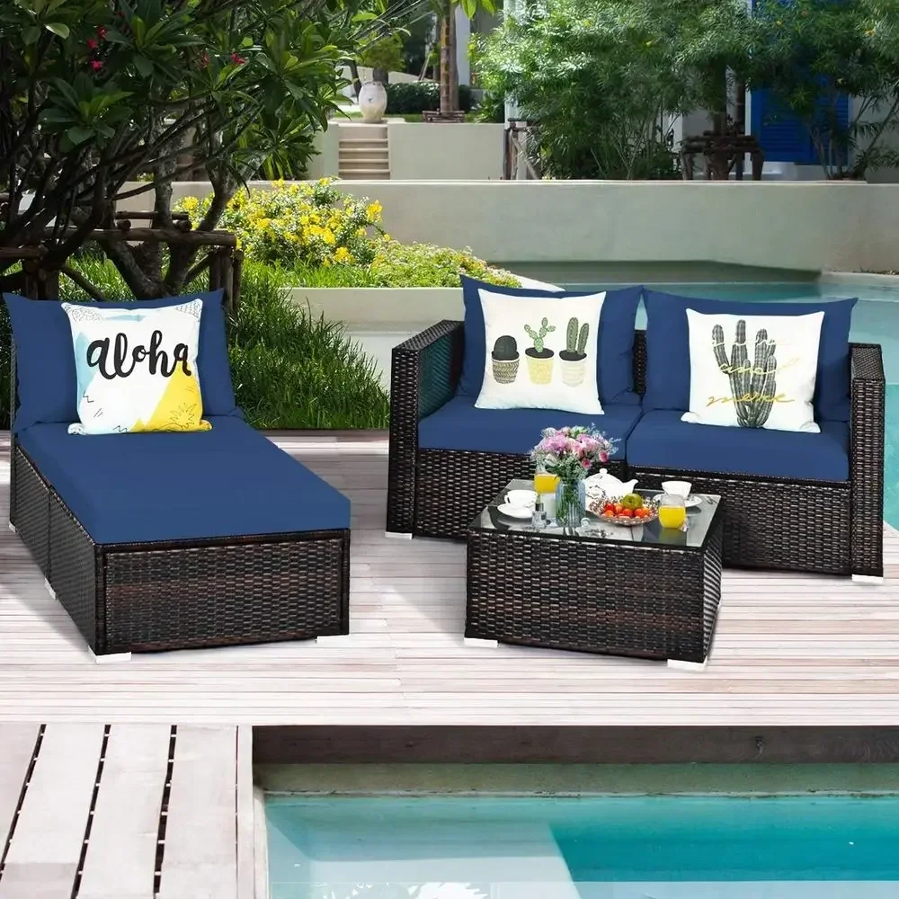Durable 5-Piece Outdoor Patio  - Outdoor Furniture Durable ulasan dan harga